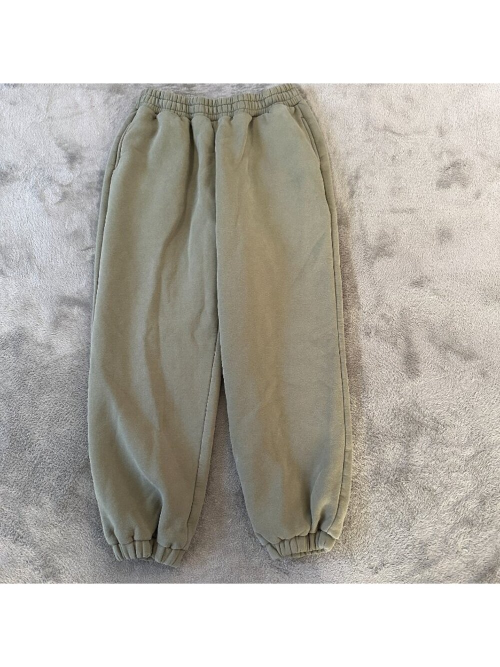 Comfrt Green Sweatpants Pull On Joggers Size XL Extra Large